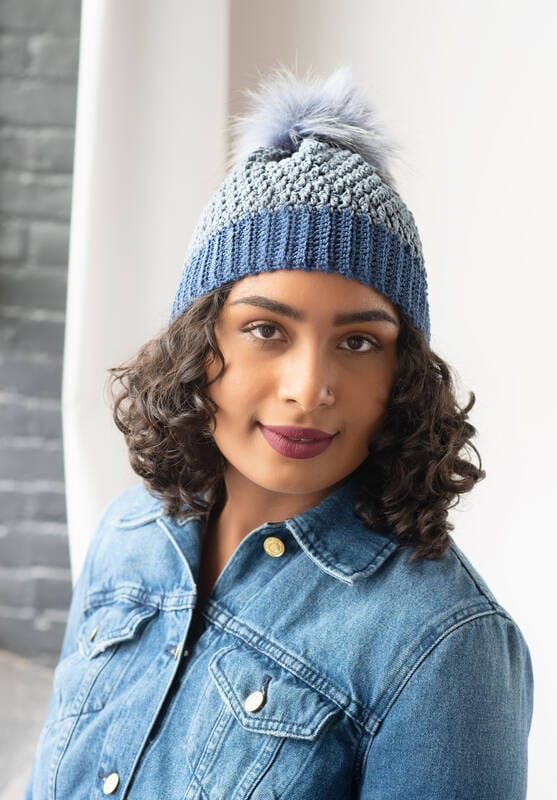 Old Blue Jeans Hat by Karen Whooley